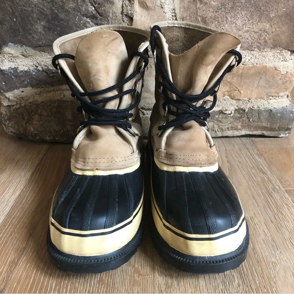 Sorel Caribou Steel shunk boots size 10 steel shank price firm!